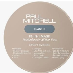 Paul Mitchell Classic 15-in-1 Hair Mask Brand New Never Used
